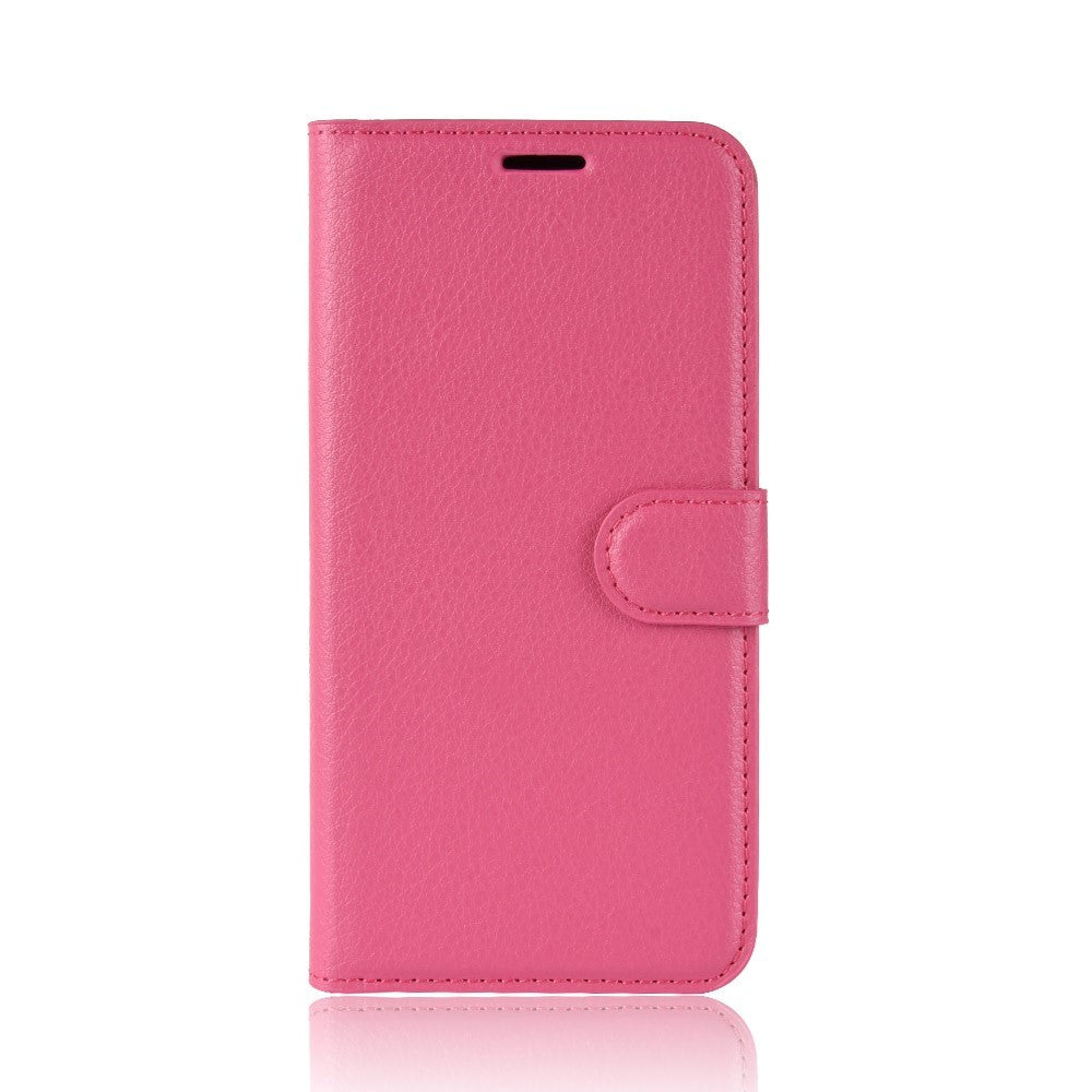 Nokia 3.2 Leather Flip Cover m. Lommebok - Rosa