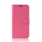 Nokia 3.2 Leather Flip Cover m. Lommebok - Rosa