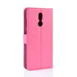Nokia 3.2 Leather Flip Cover m. Lommebok - Rosa