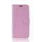 Nokia 3.2 Leather Flip Cover m. Lommebok - Rosa