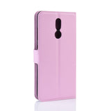 Nokia 3.2 Leather Flip Cover m. Lommebok - Rosa