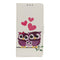Nokia 1.3 skinndeksel m. Lommebok Owl Family