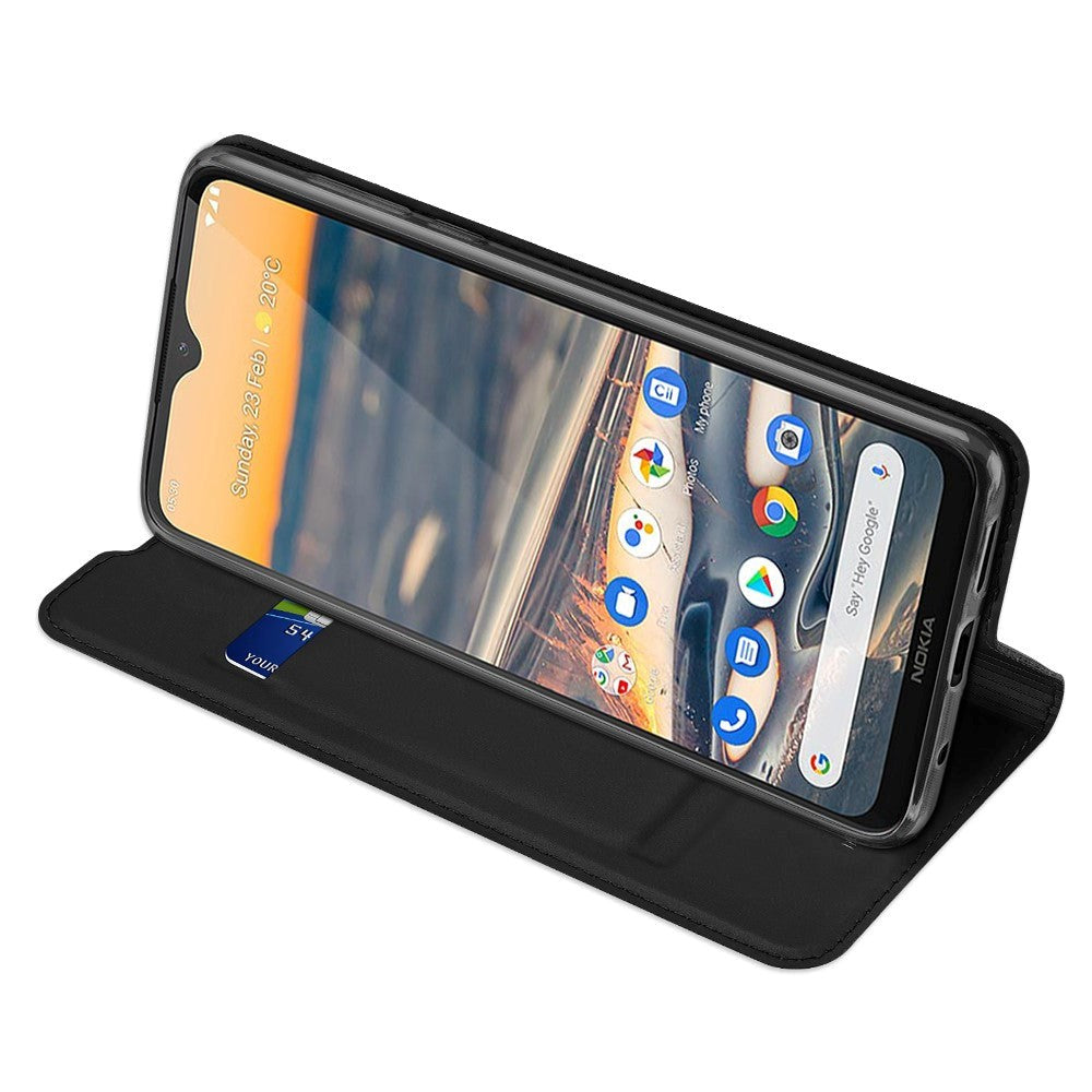 Nokia 5.3 DUX DUCIS Skin Pro Series  - Læder Cover Sort