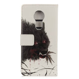 Nokia 5.3 skinndeksel m. Kortholder - Bloody Wolf