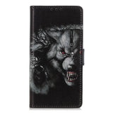 Nokia 5.3 skinndeksel m. Kortholder - Grim Wolf