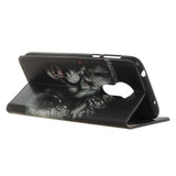 Nokia 5.3 skinndeksel m. Kortholder - Grim Wolf