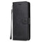 Nokia 5.3 Leather Flip Cover m. Lommebok - Ugler i Wood Black