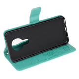 Nokia 5.3 Leather Flip Cover m. Lommebok - Ugler i tregrønn