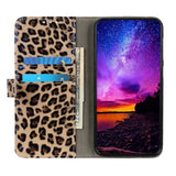 Nokia 3.4 Leather Flip Cover m. Lommebok - Leopard