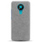 Nokia 3.4 Stoffdekket plastbakdeksel - grå