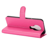 Nokia 3.4 Classic skinndeksel m. Lommebok - Rosa