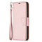 Nokia 3.4 Leather Flip Cover m. Litchi Texture - Rose gull