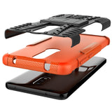 Nokia 2.4 Craftsman-deksel m. Stativ - Svart / Oransje