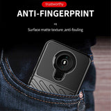 Nokia 1.4 Thunder Series Twill Plastic Bakdeksel - Svart