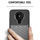 Nokia 1.4 Thunder Series Twill Plast Bakdeksel - Blå