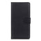 Nokia G50 Litchi Leather Flip Cover m. Lommebok - Svart