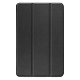 Nokia T20 Tri-fold Flip Leather Cover m. Sleep Function - Svart
