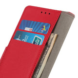 Nokia C2 2nd Edition PU Leather Flip Cover m. Lommebok - Rød