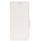 TCL 20L PU Litchi Leather Flip Cover m. Lommebok - Hvit