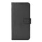 TCL 30 (4G/5G) / 30+ Leather Flip Cover m. Diamanttekstur - Svart