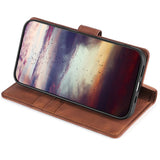 TCL 20L flipdeksel m. Crocodile Leather Look - Brun