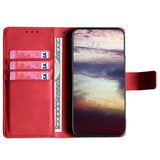 TCL 20L flipdeksel m. Crocodile Leather Look - Rød