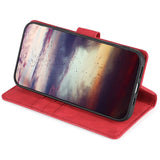 TCL 20L flipdeksel m. Crocodile Leather Look - Rød