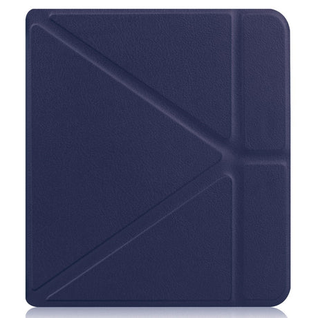 Kobo Libra 2 Origami Leathette Flip Cover - Blå