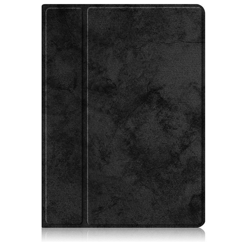 EIDERWOOD PocketBook InkPad Lite Leather Flip Cover m. 360 graders stativ og penneholder - svart