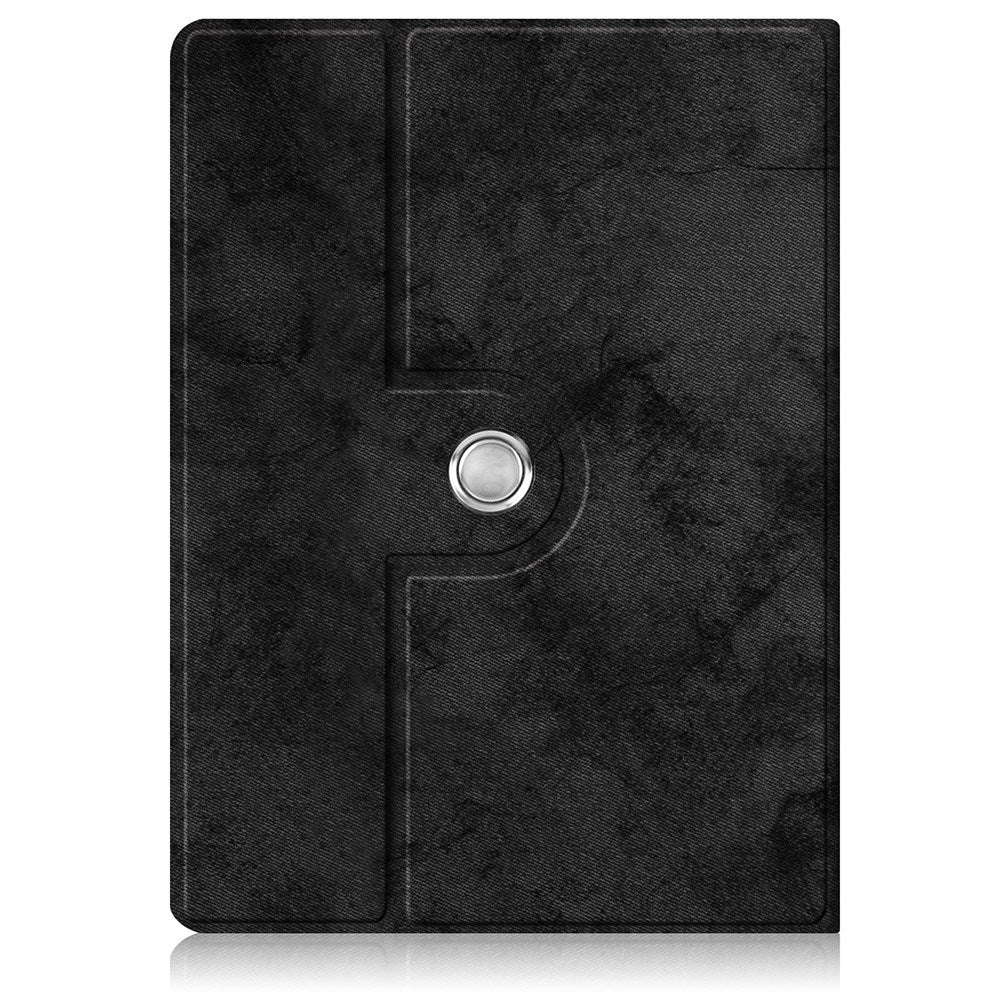 EIDERWOOD PocketBook InkPad Lite Leather Flip Cover m. 360 graders stativ og penneholder - svart