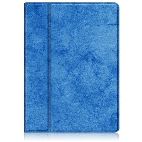 EIDERWOOD PocketBook InkPad Lite Leather Flip Cover m. 360 graders stativ og penneholder - blå