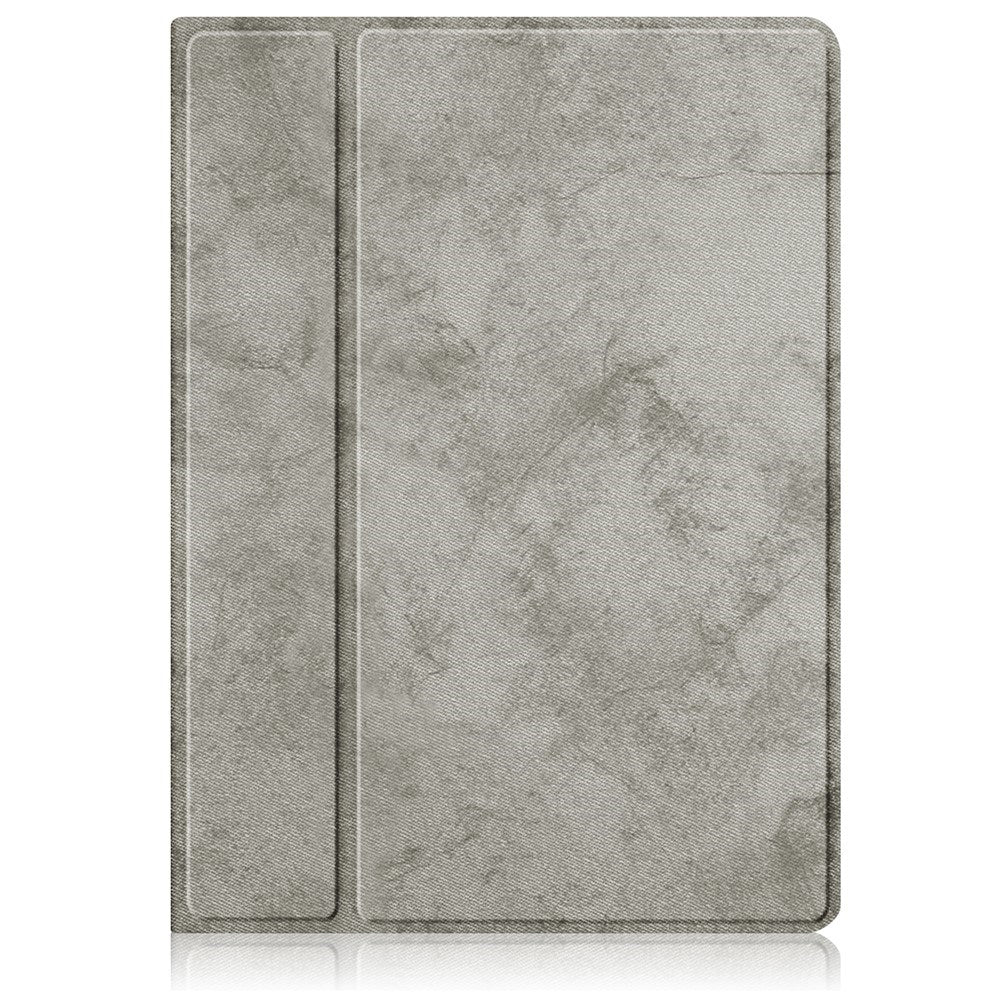 EIDERWOOD PocketBook InkPad Lite Leather Flip Cover m. 360 graders stativ og penneholder - grå