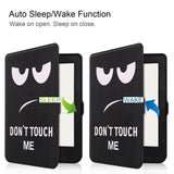 Kobo Nia Leathette Flip Cover m. Søvnfunksjon - "Ikke rør meg"