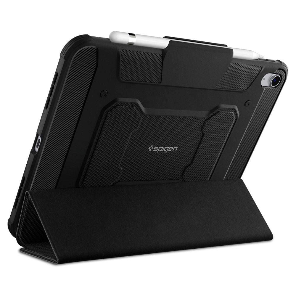 iPad 11" (2025) / iPad 10.9" (2024/2022) Spigen Rugged Armor Pro Cover - Sort