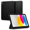 iPad 11" (2025) / iPad 10,9" (2024/2022) Spigen Urban Fit Fabric Flip Cover m. Penneholder - Svart