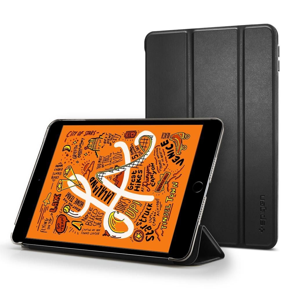 Spigen Smart Fold iPad Mini (2019) Cover - Sort