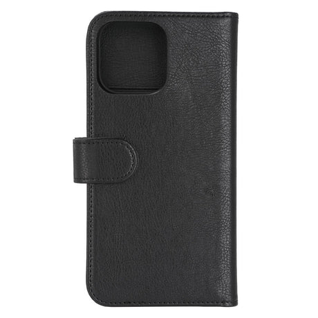 iPhone 14 Pro Max Essentials 2-i-1 Kunstlæder Flip Cover m. Aftagelig Funktion - Sort