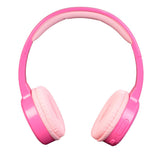 Denver Trådløse On-Ear Headset til Børn m.  Lydbegrænsning - Lyserød