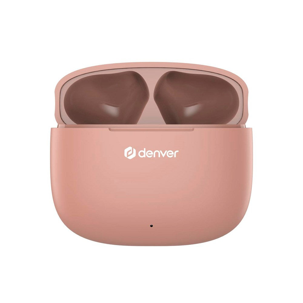 Denver True Wireless Headset - In-Ear - Lyserød