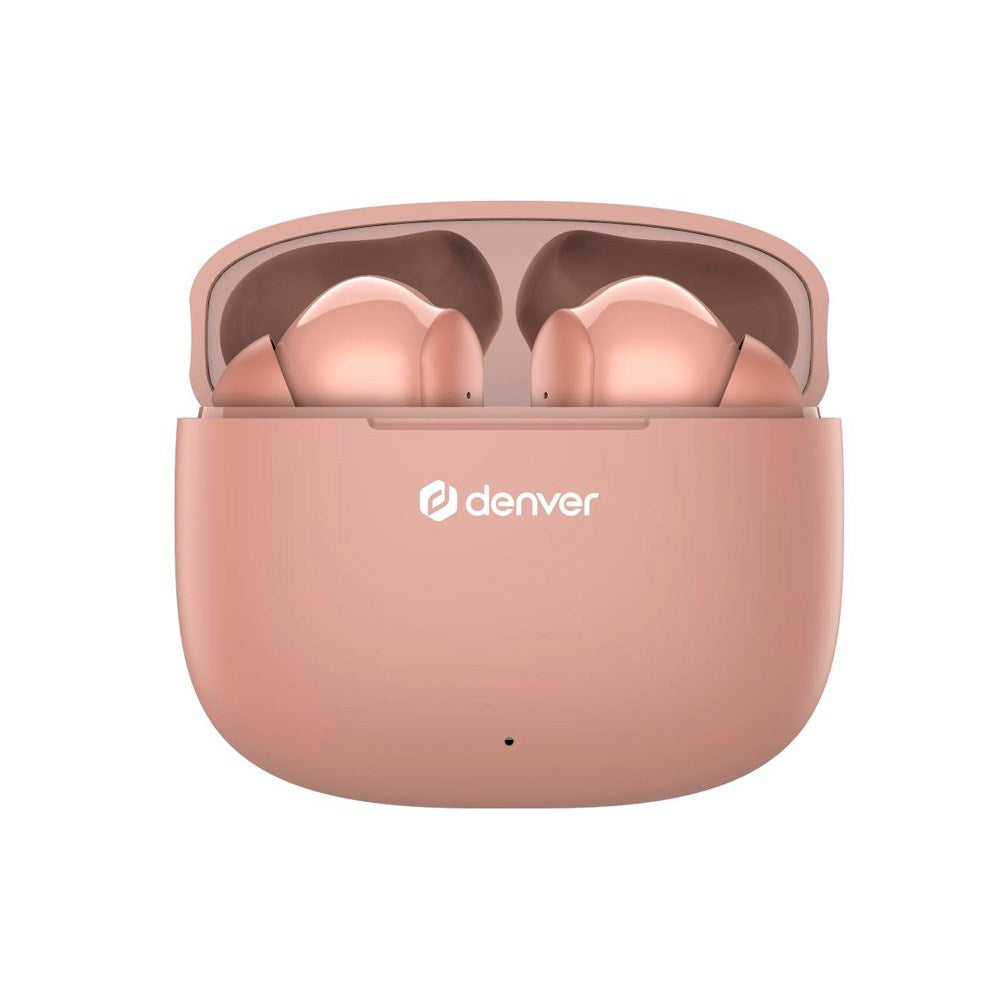 Denver True Wireless Headset - In-Ear - Lyserød