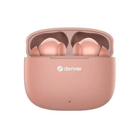 Denver True Wireless Headset - In-Ear - Lyserød
