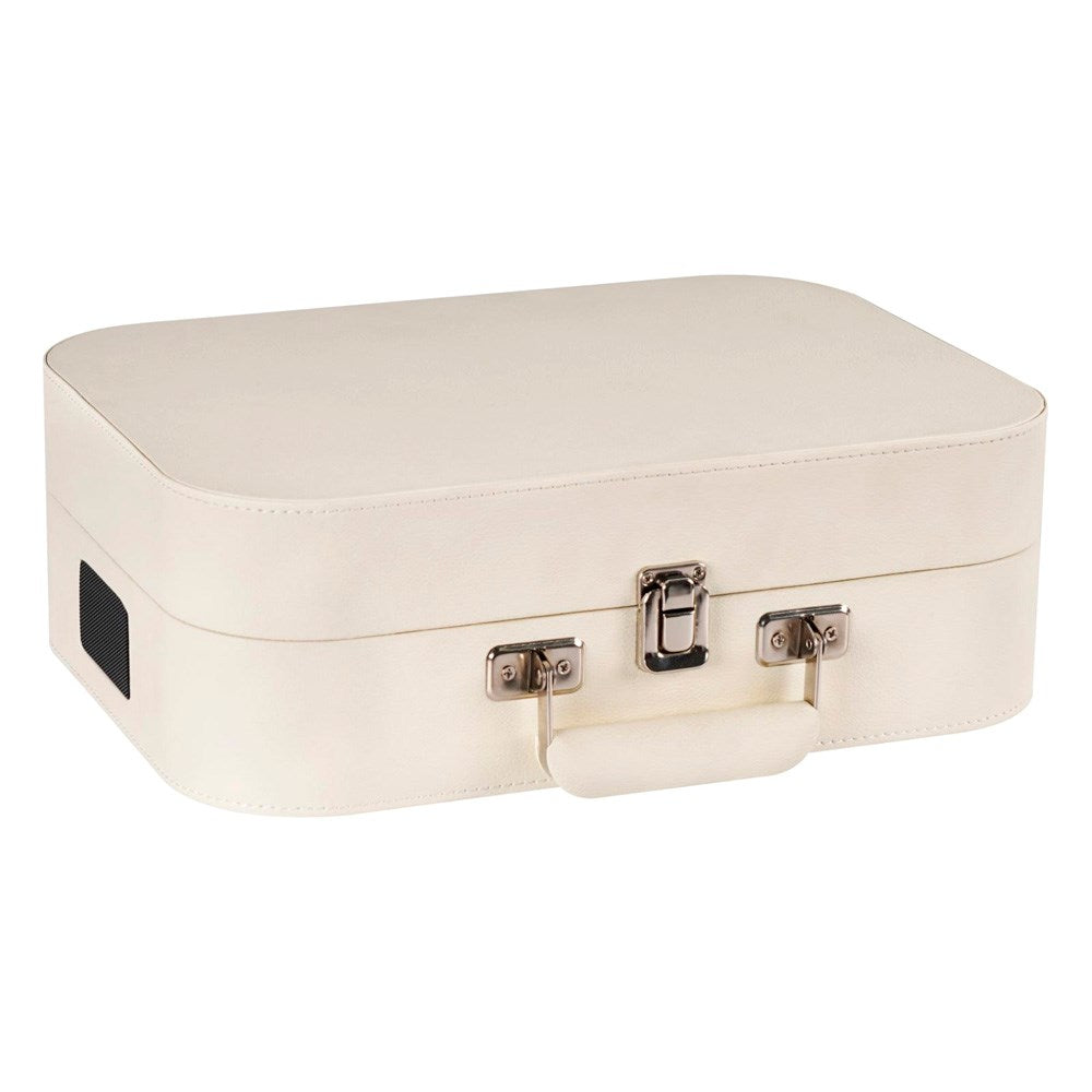 Denver VPL-130 Pladespiller - 2 x 10W Indbyggede Højtalere - Optagelsessoftware - Beige