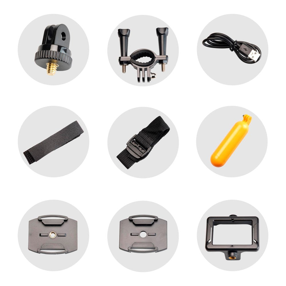 Denver ACT-324 Action Kamera inkl. Vandtæt Etui - Sort