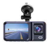 Denver CCT-2500 Dashcam - Dobbeltvendt Kamera - Sort