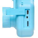 Denver Digitalt Børnekamera m. Termisk Printer - MicroSD-Kort & Printerpapir Medfølger - Blå