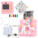 Denver Digitalt Kamera til Børn - Indbygget Termisk Printer - Lyserød