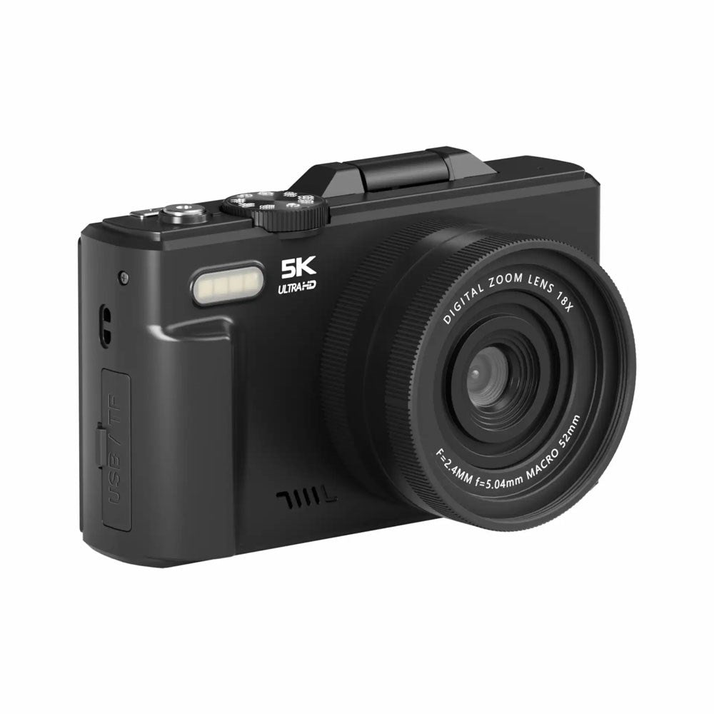 Denver Digital Kamera med 3" IPS Flipskærm & 16 MP CMOS & Autofokus / Slow Motion / Time Lapse - Sort