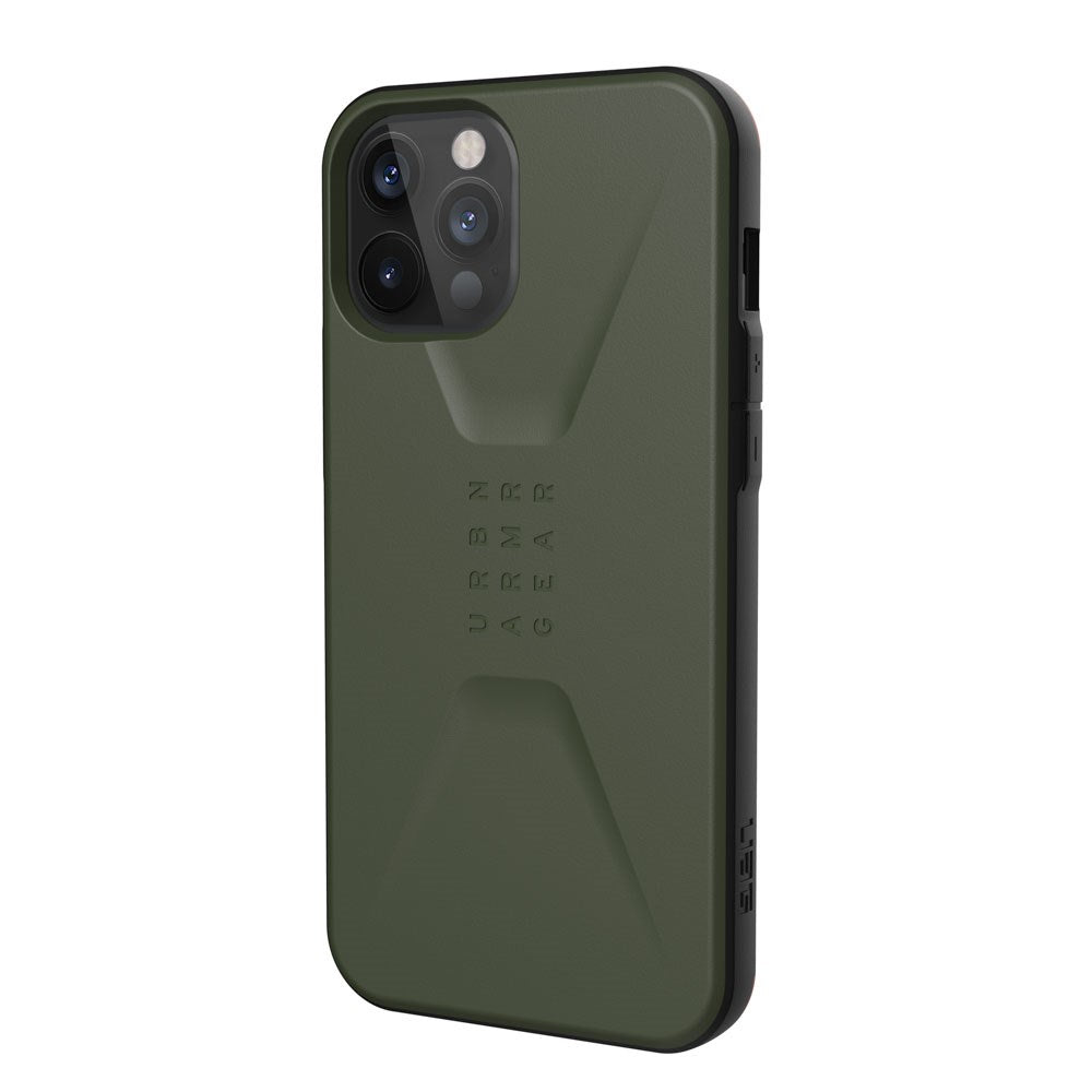 iPhone 12 Pro Max UAG CIVILIAN Series Bakdeksel - Oliven