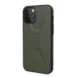 iPhone 12 Pro Max UAG CIVILIAN Series Bakdeksel - Oliven