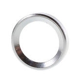 iPhone 6 Plus / 6s Plus bakre kameralinse metallbeskyttelsesring sølv